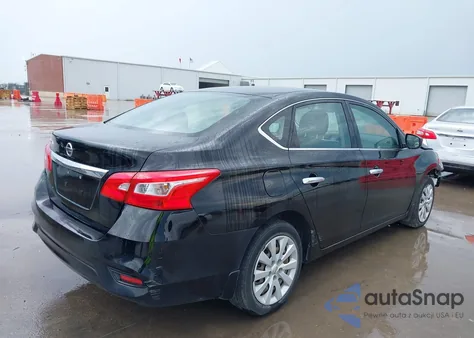 2018 Nissan Sentra S z USA, uszkodzony, nr VIN 3N1AB7AP4JY226216